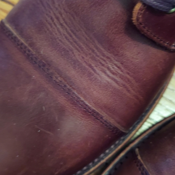 JCREW'S BROWN LEATHER BOOTS, Men's size 11 - Picture 9 of 10